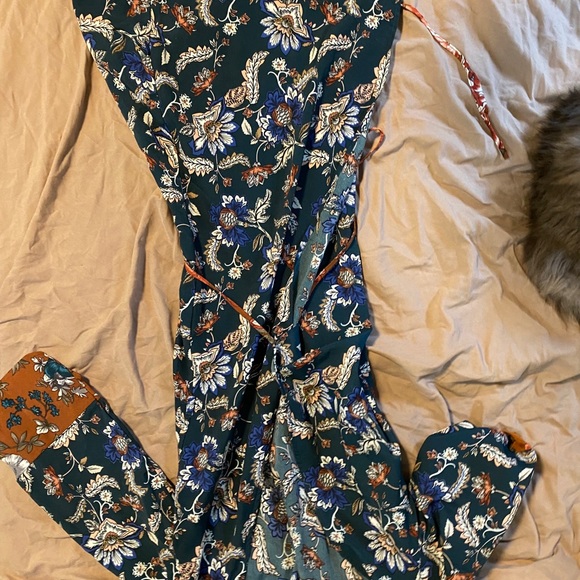 Boohoo Paisley Wrap Dress - Picture 5 of 5